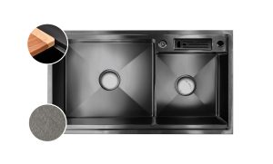 HOUSS 1.5 Bowl Workstation Kitchen Sink