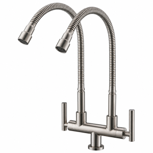 HOUSS Double Flexi Kitchen Cold Tap